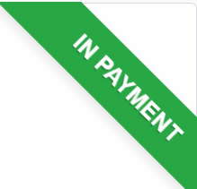 نمونهای از بنر سبز در حال پرداخت در Odoo Sales.