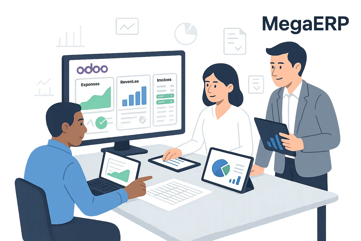 مدیریت شرکت با اودوو
